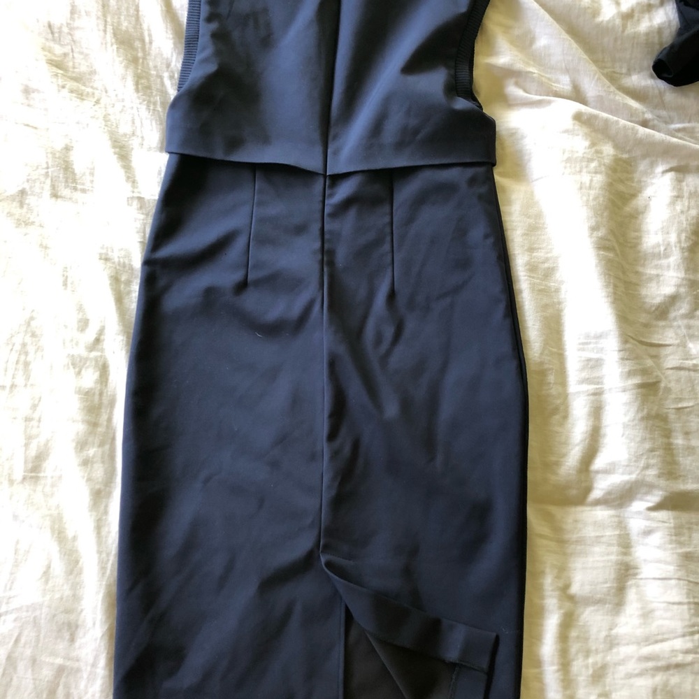 ASOS WHITE Label Navy Dress - Picture 4 of 5